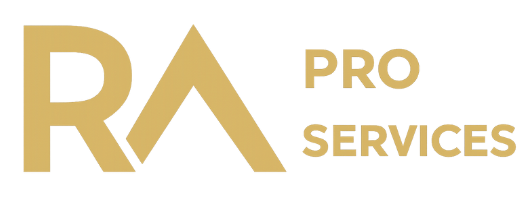 RA pro services footer logo